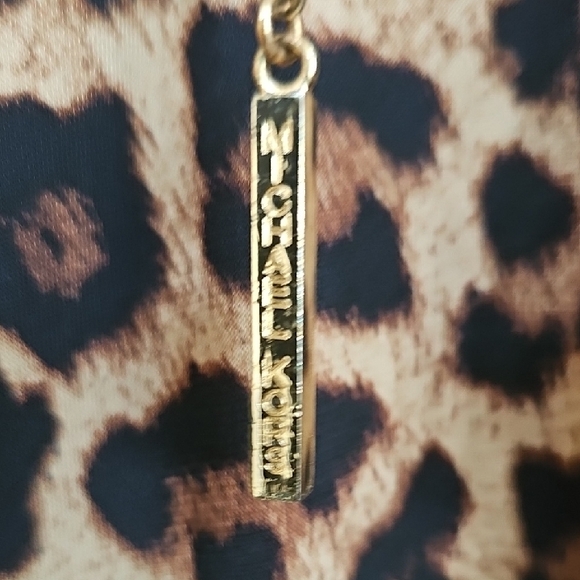 Michael Kors Animal Print Dress - Black and Brown - Picture 11 of 12